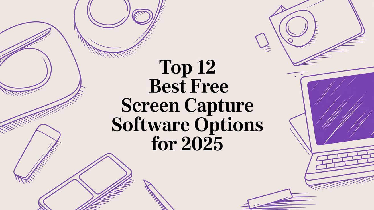 Top 12 Best Free Screen Capture Software Options for 2025