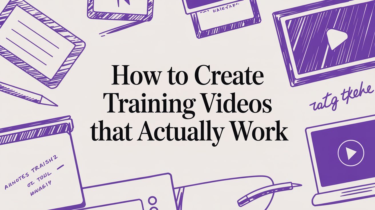 How to Create Training Videos That Actually Work