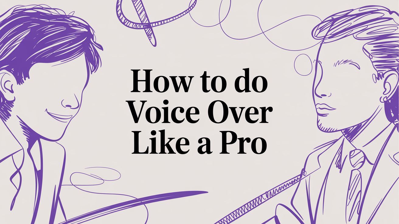 How to Do Voice Over Like a Pro