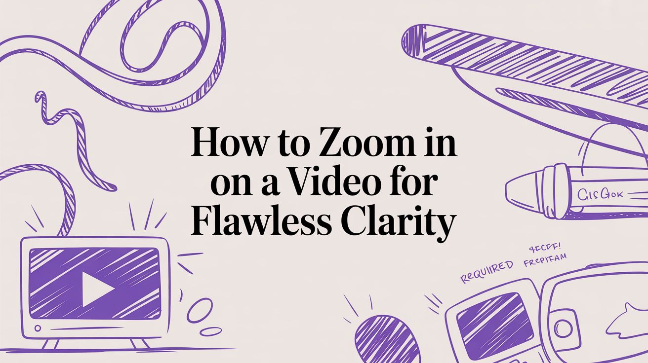 How to Zoom In on a Video for Flawless Clarity