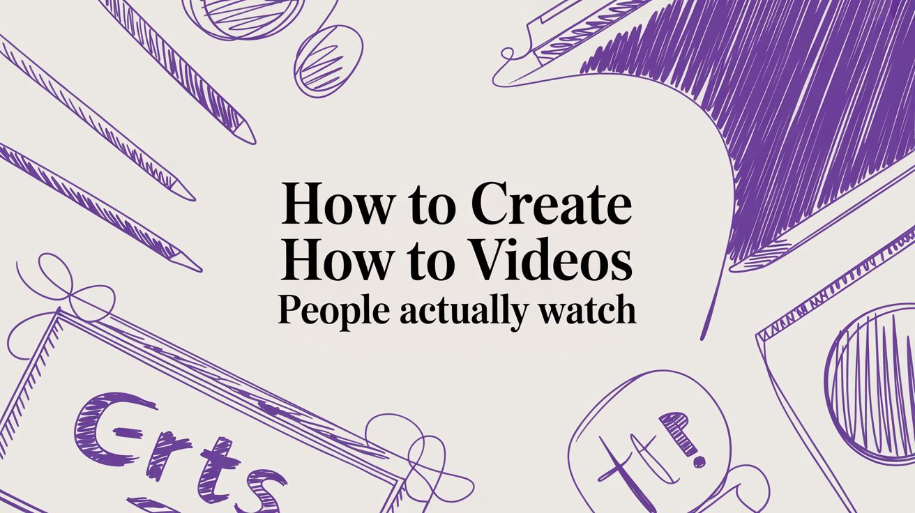How to Create How to Videos People Actually Watch