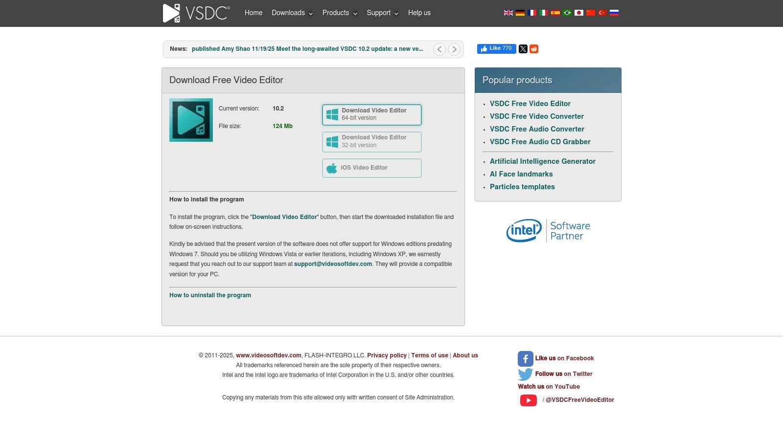 VSDC Free Video Editor