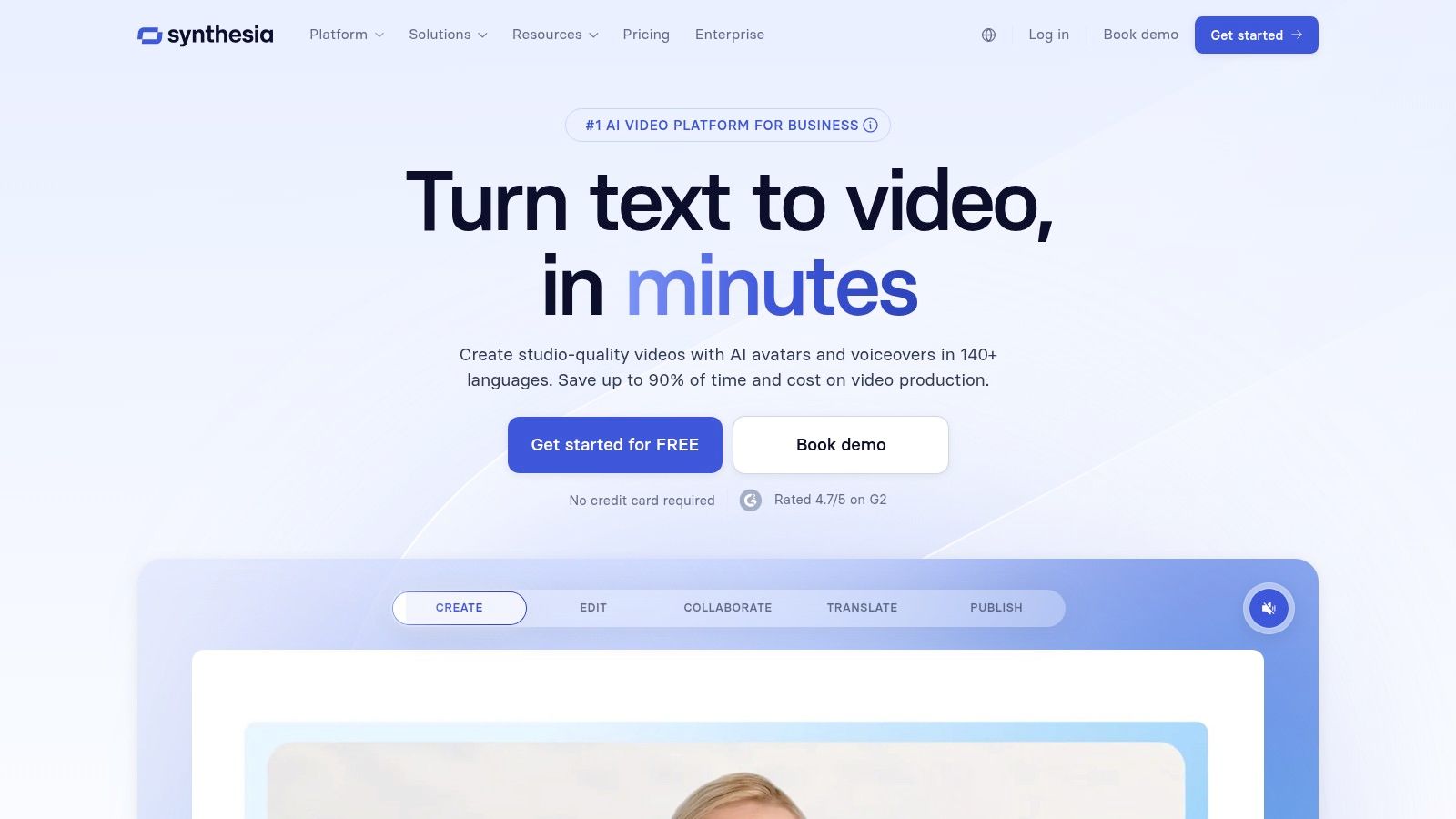 Synthesia — AI Dubbing