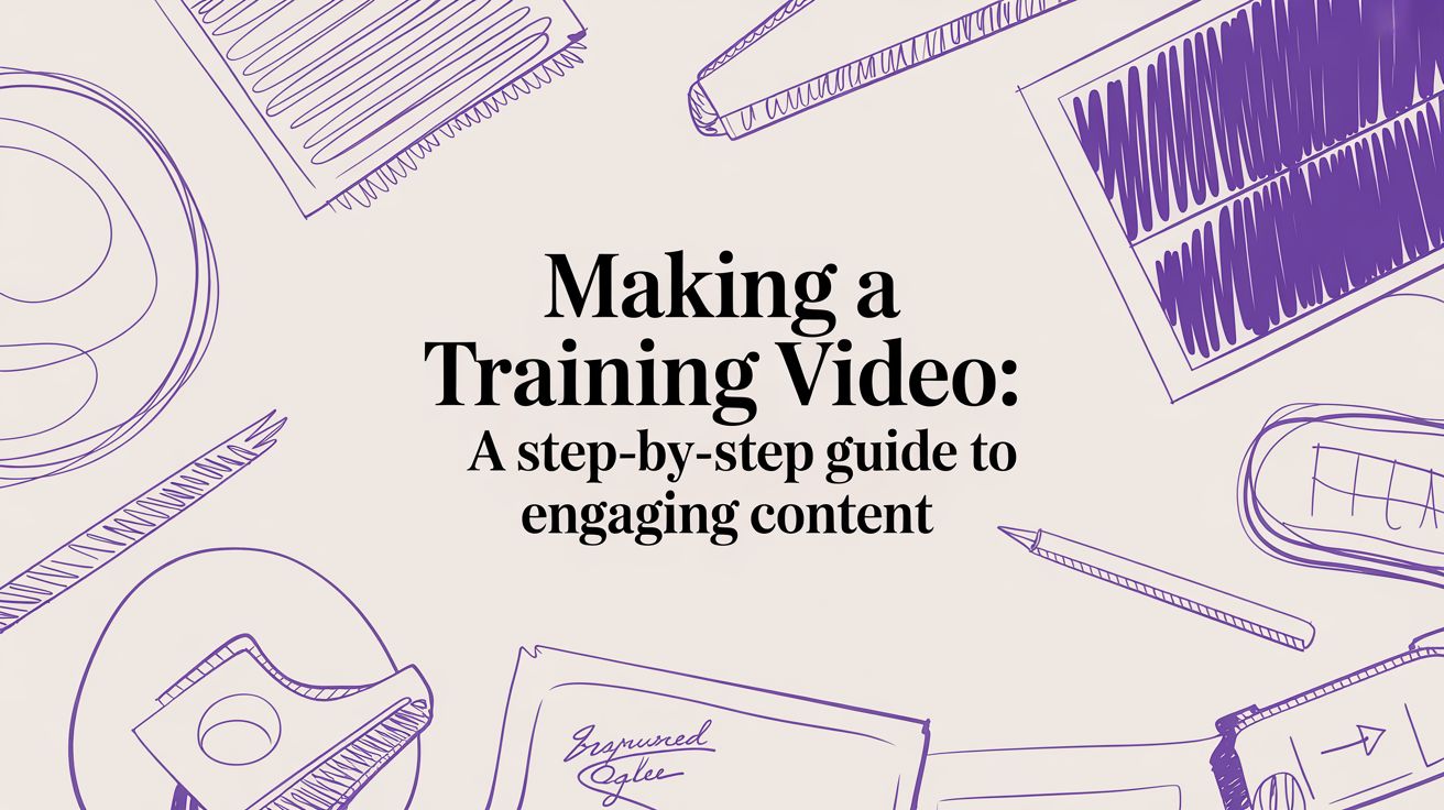 Making a Training Video: A Step-by-Step Guide to Engaging Content