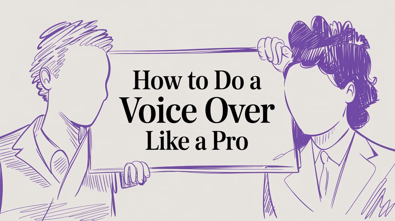 How to Do a Voice Over Like a Pro