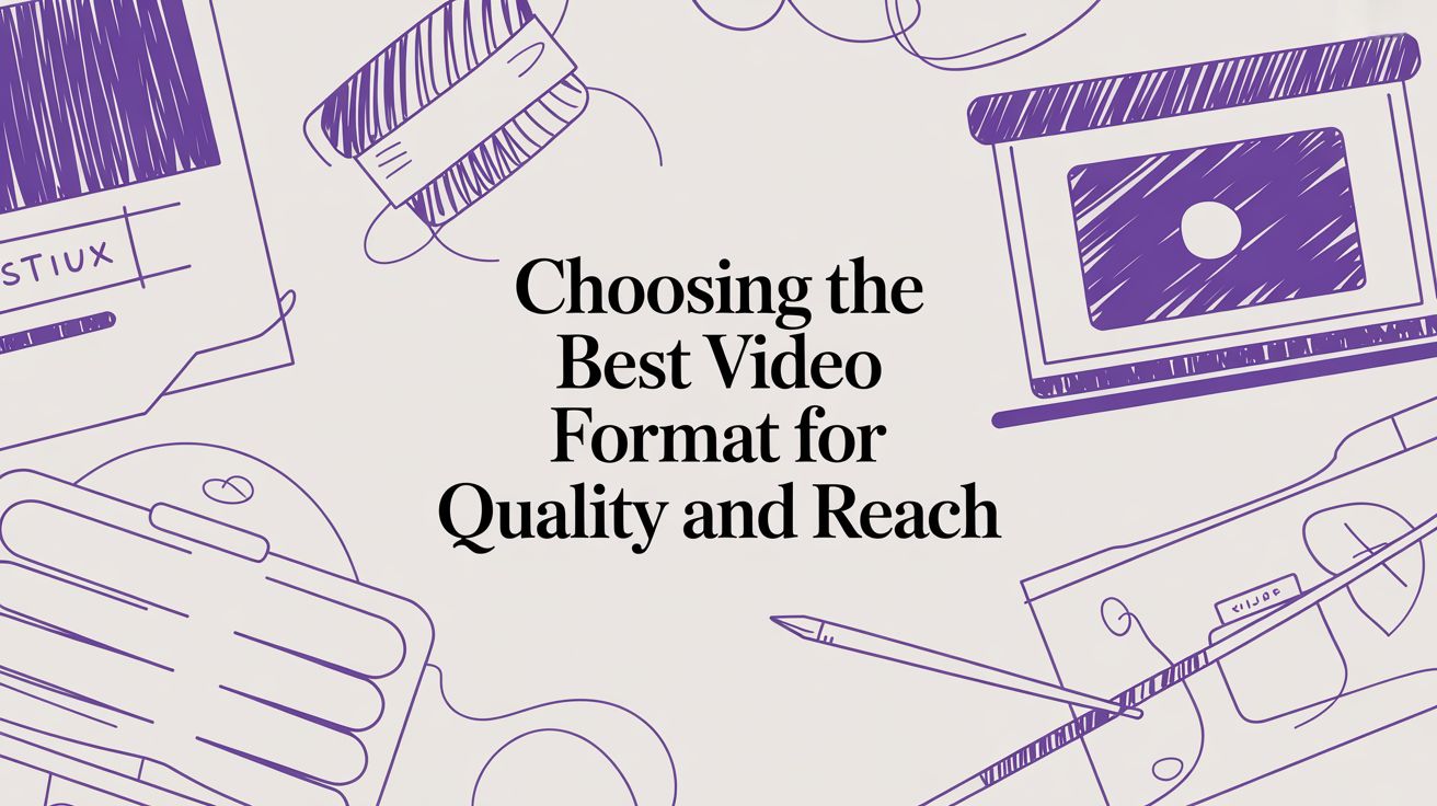 Choosing the Best Video Format for Quality and Reach