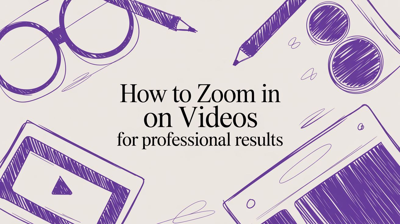 How to Zoom In on Videos for Professional Results
