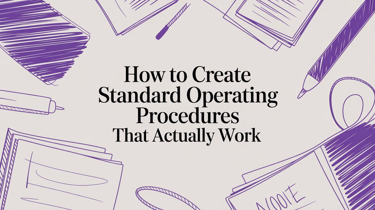 How to Create Standard Operating Procedures That Actually Work