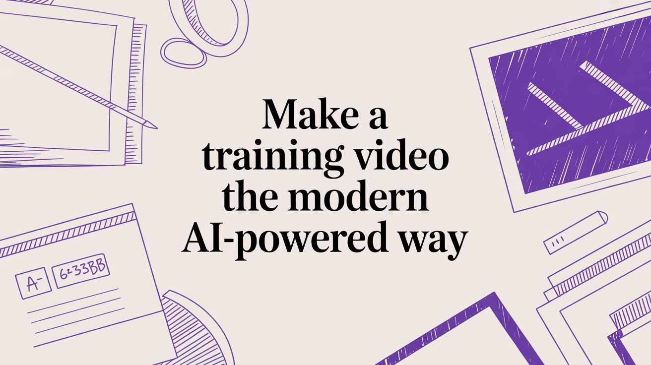 Make a Training Video The Modern AI-Powered Way