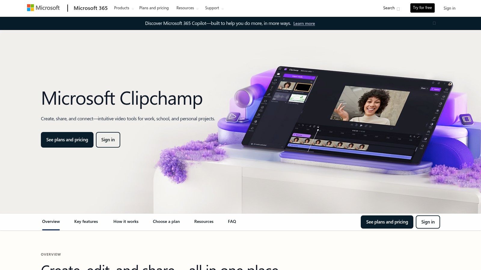 Microsoft Clipchamp