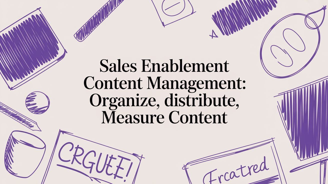 Sales Enablement Content Management: Organize, Distribute, Measure Content
