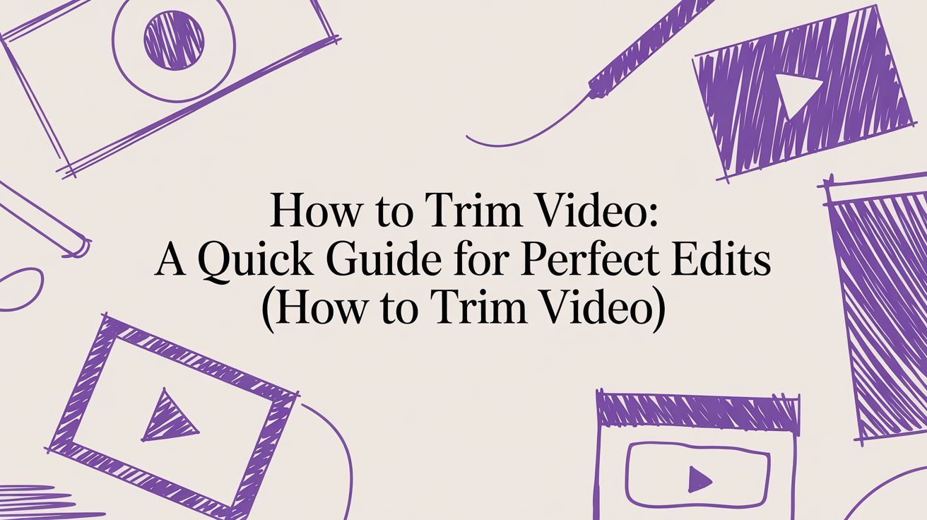 How to Trim Video: A Quick Guide for Perfect Edits (how to trim video)