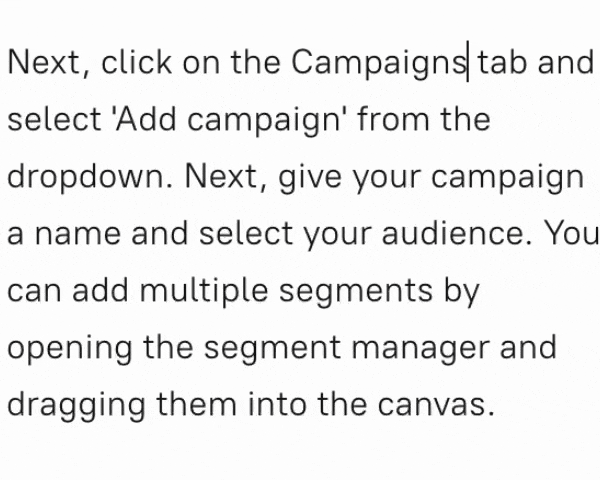 Edit text to edit video