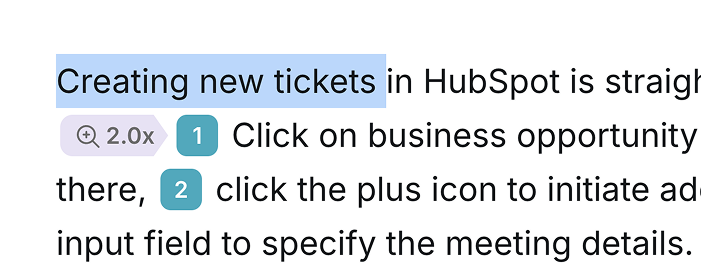 easy document editing, step-by-step guidance, zoom for clarity, simple workflow steps