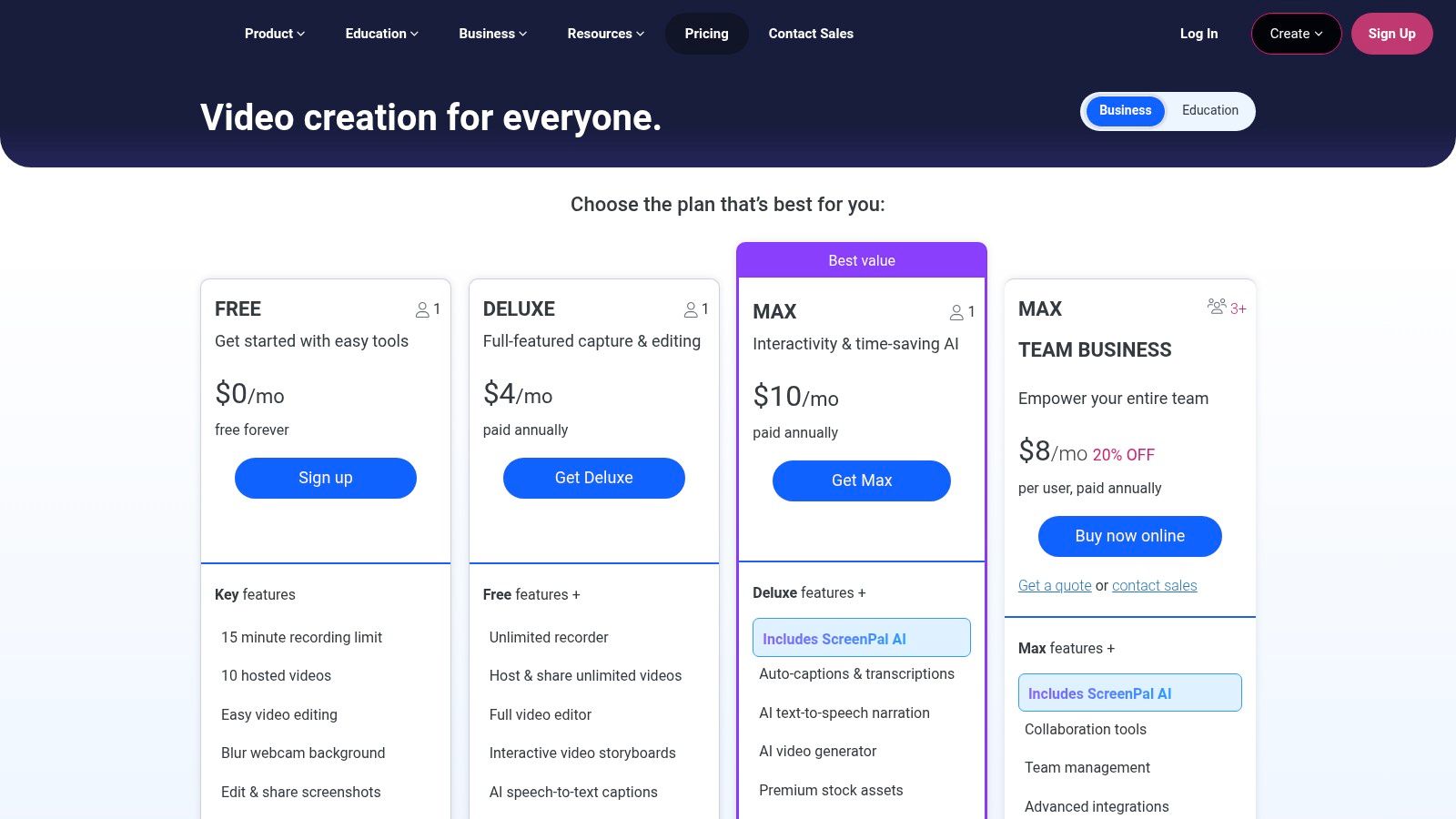 ScreenPal (formerly Screencast-O-Matic)