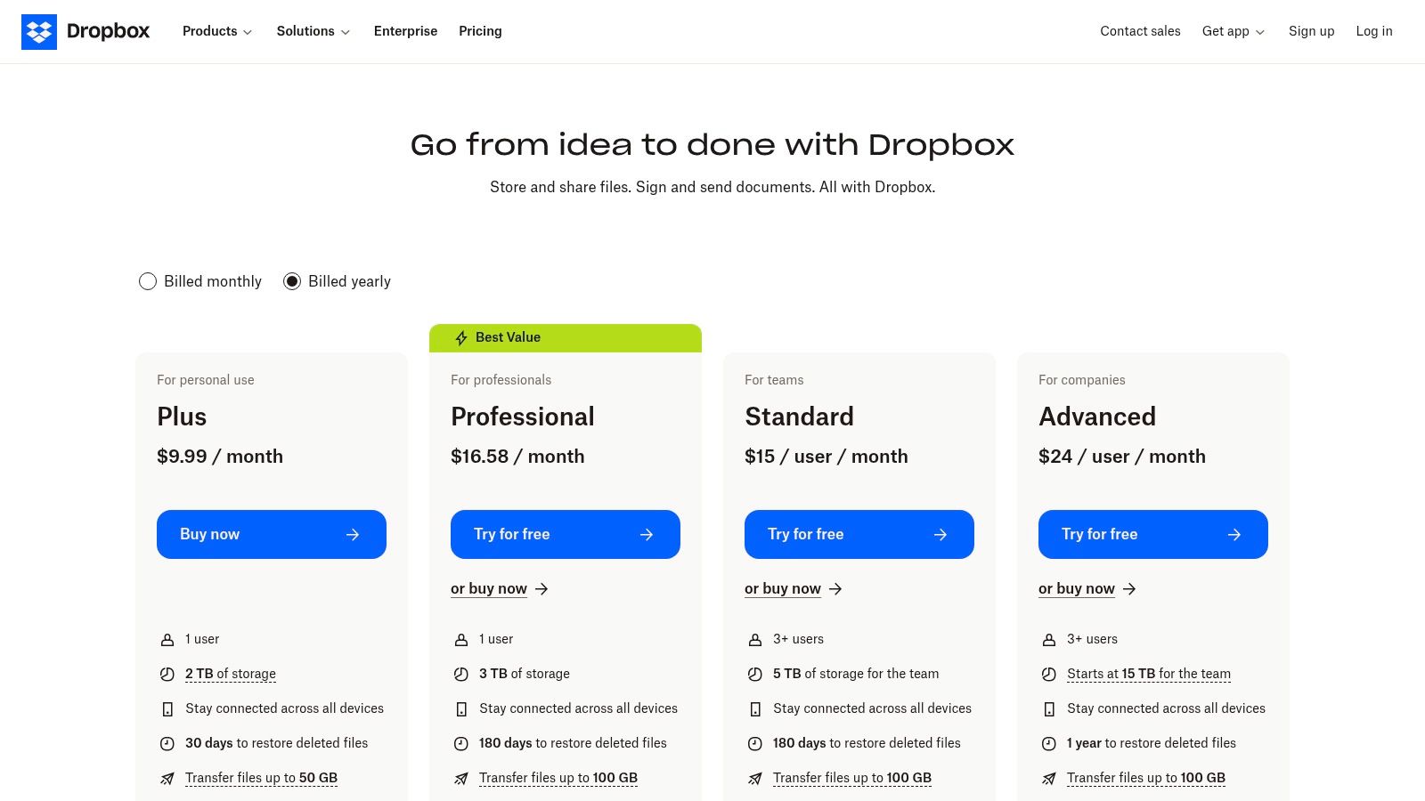 Dropbox (Dropbox Business)