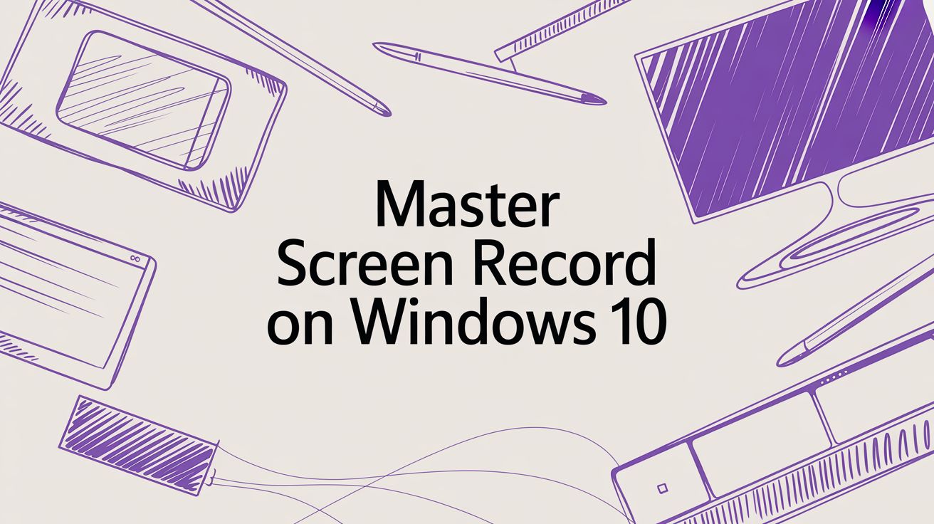 Master Screen Record on Windows 10