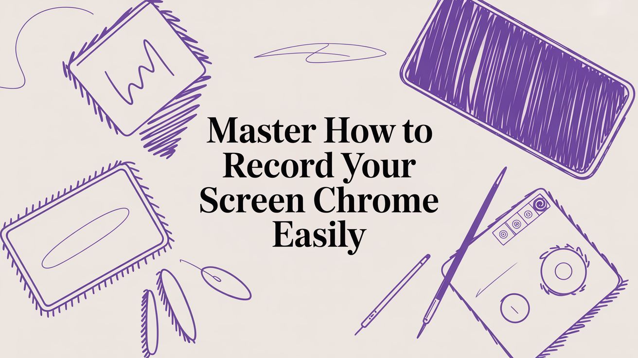 Master How to Record Your Screen Chrome Easily