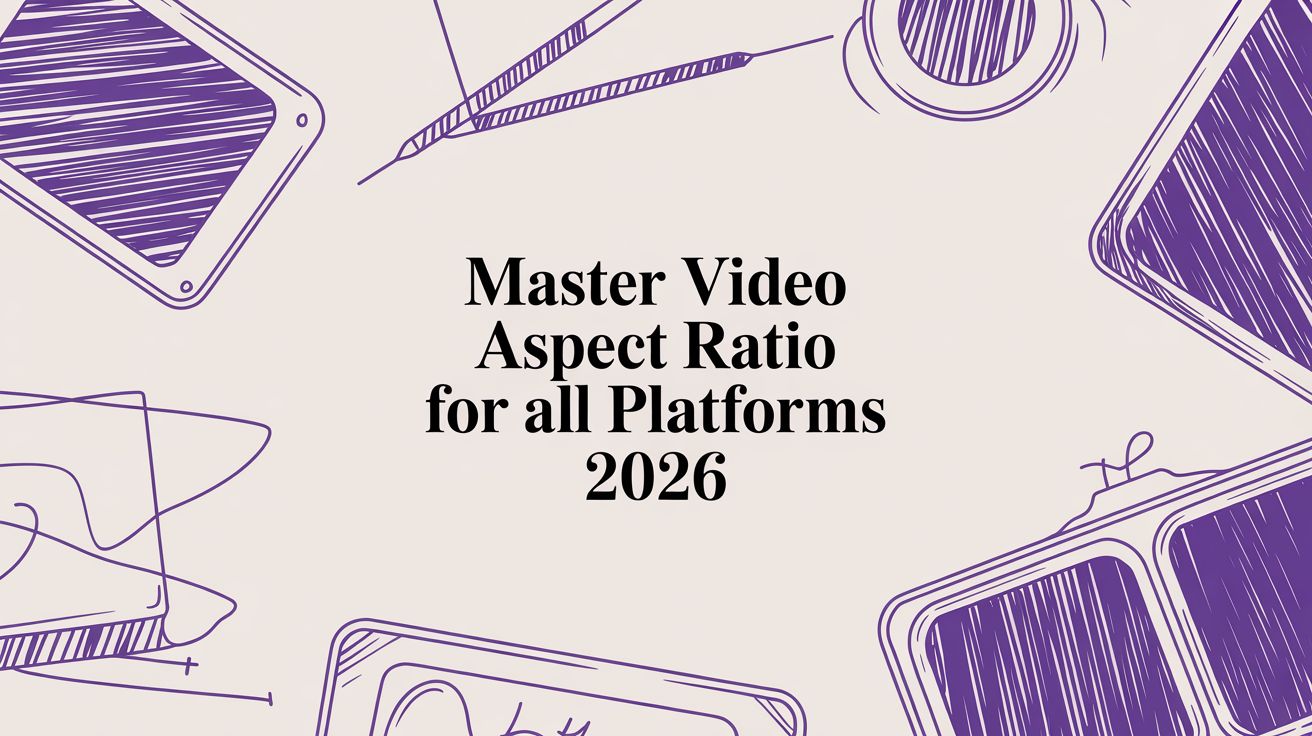 Master Video Aspect Ratio for All Platforms 2026