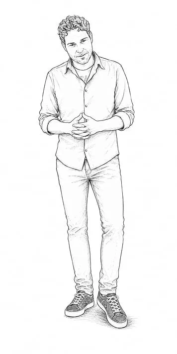 Illustration: Verstehen – Dominic Neusch im Gespräch.