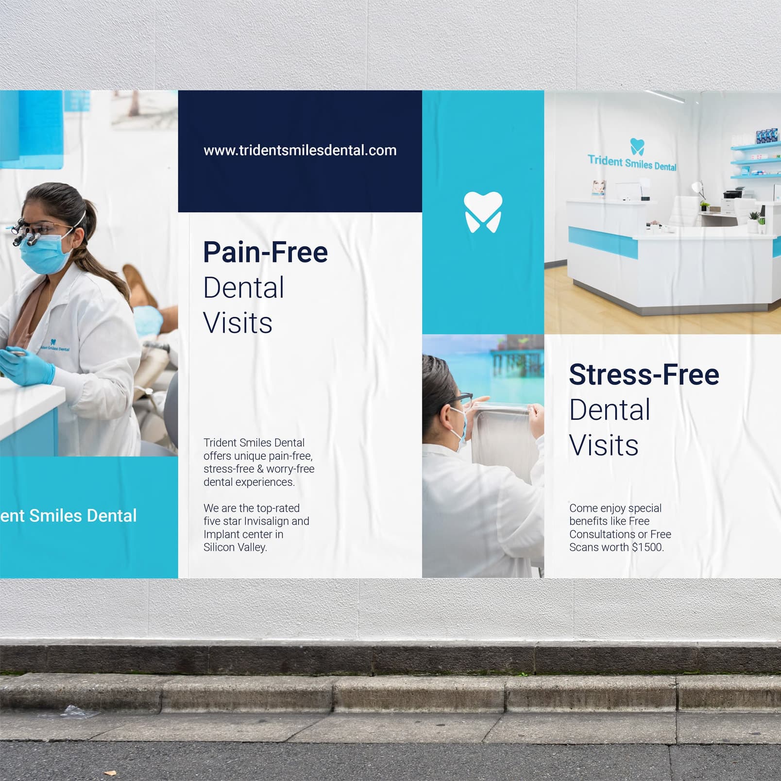 Dental marketing and branding print ads