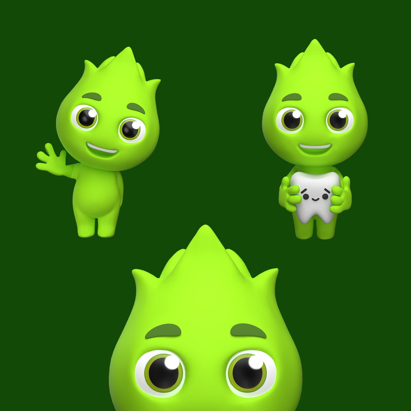 Dental marketing and branding mascot