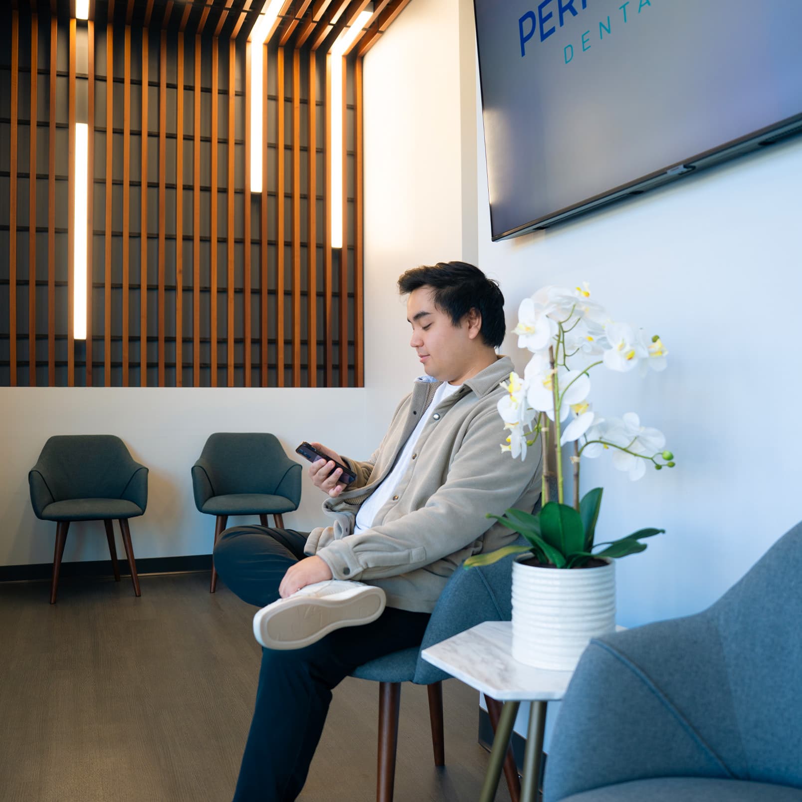 Dental marketing and branding patient waiting