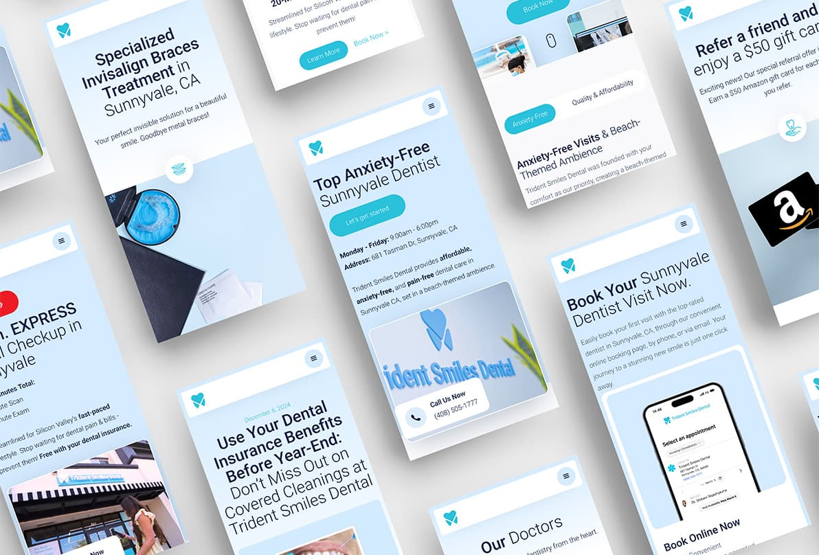 Dental marketing and branding mockup services