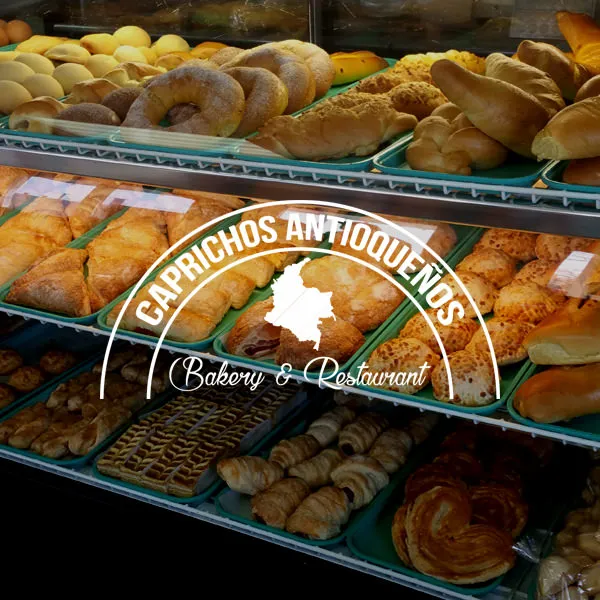 Caprichos Antioqueños Bakery & Restaurant Website Design Project