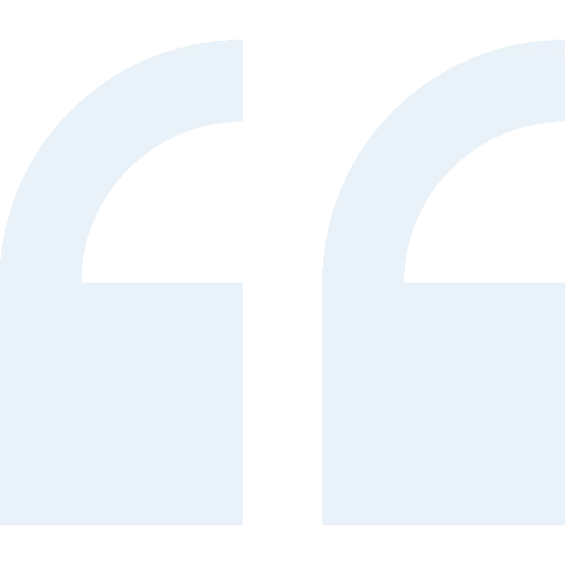 white quote icon