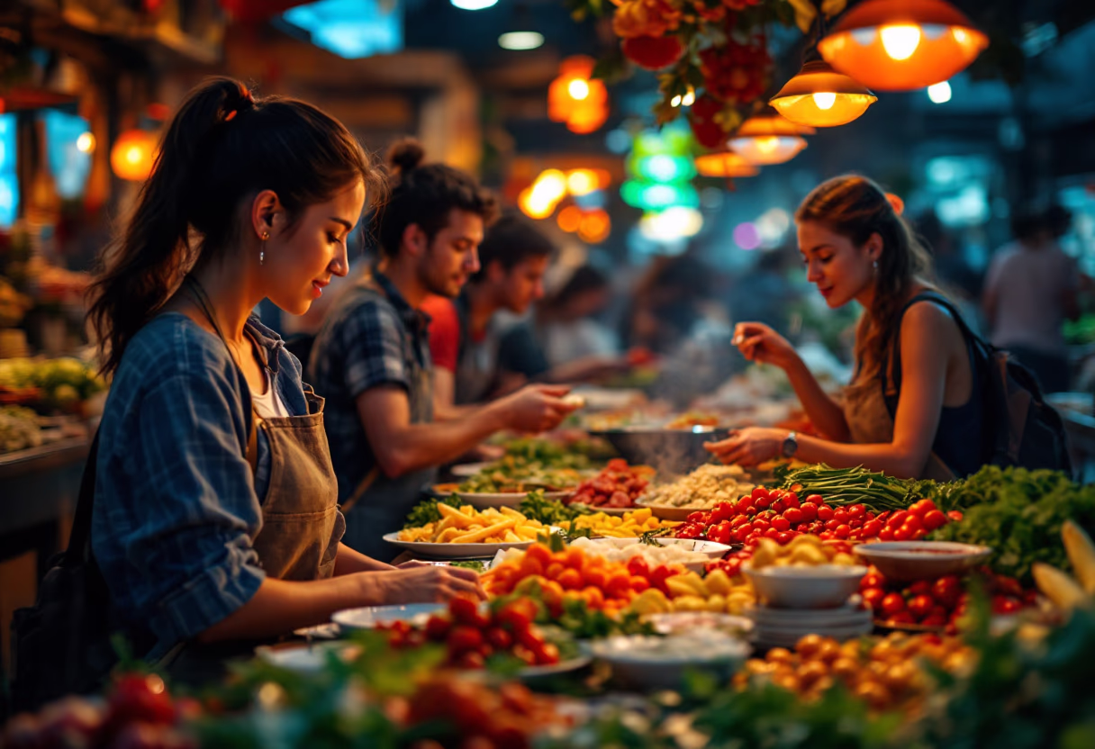 image of a guided tour group