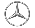 Gray Mercedes logo