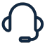 Icon of a headset
