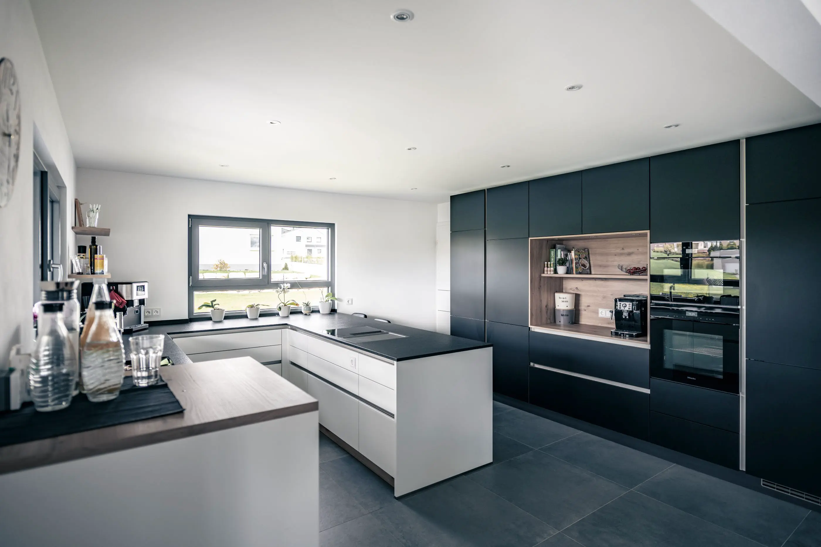 Küche im Einfamilienhaus der Familie Ganter, gebaut von Hauser Massivbau