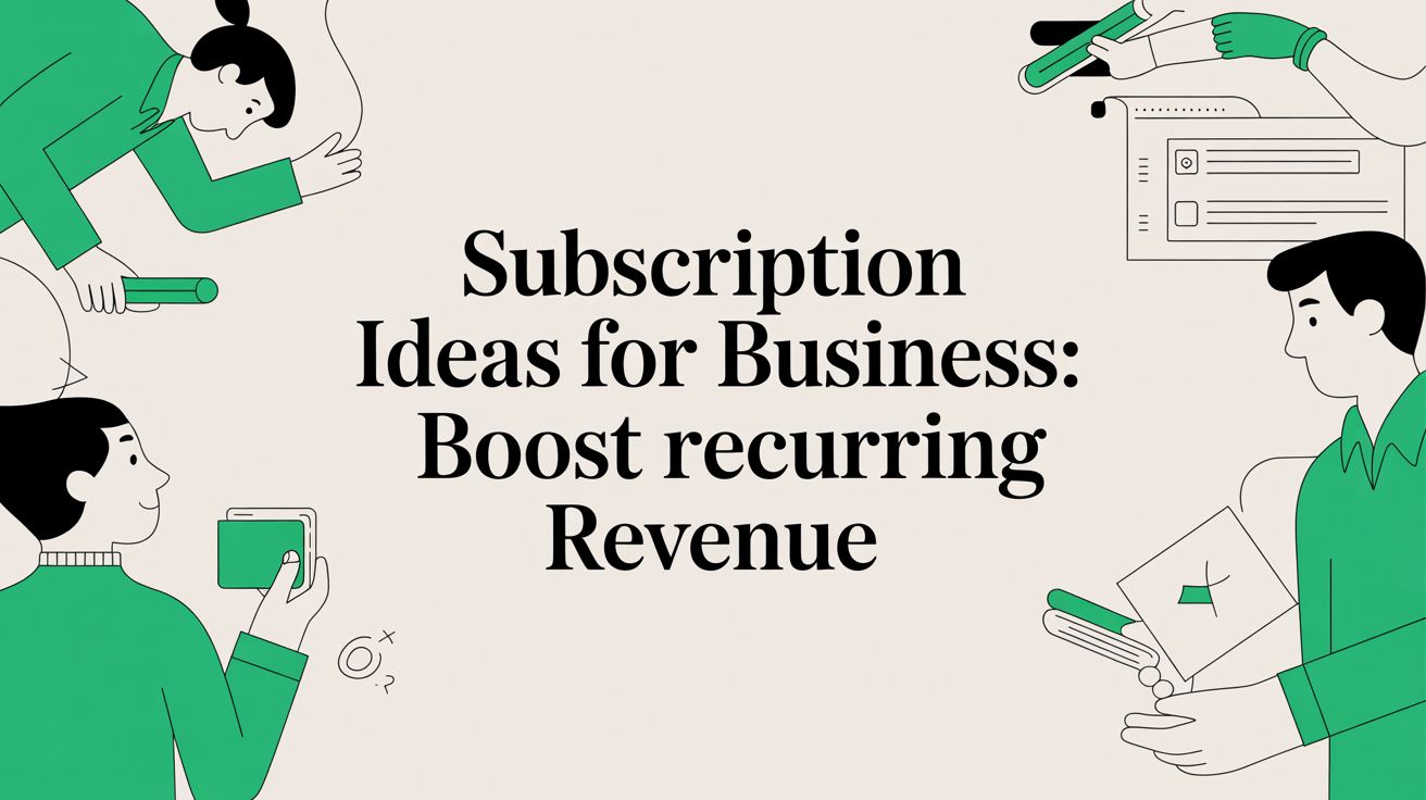 Subscription Ideas for Business: Boost Recurring Revenue