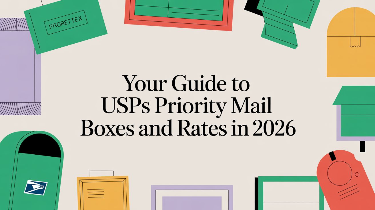 Your Guide to USPS Priority Mail Boxes and Rates in 2026