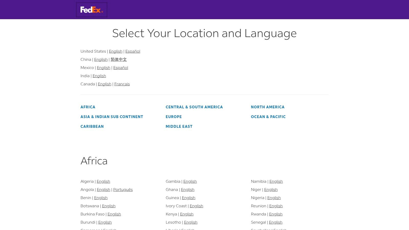 FedEx (including FedEx International Connect Plus)