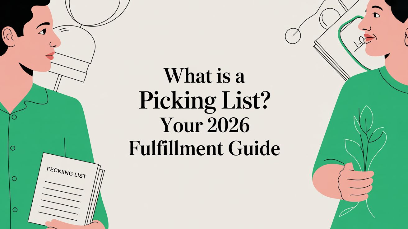 What Is A Picking List? Your 2026 Fulfillment Guide