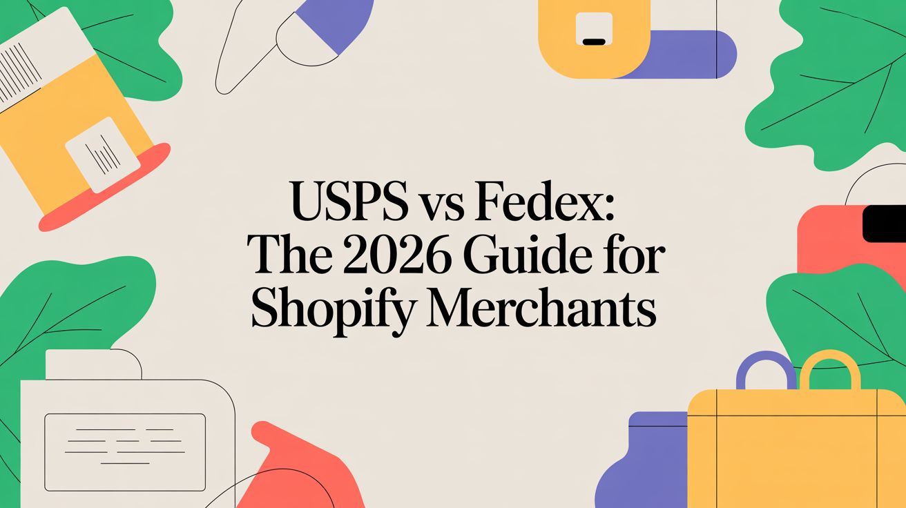 USPS vs FedEx: The 2026 Guide for Shopify Merchants