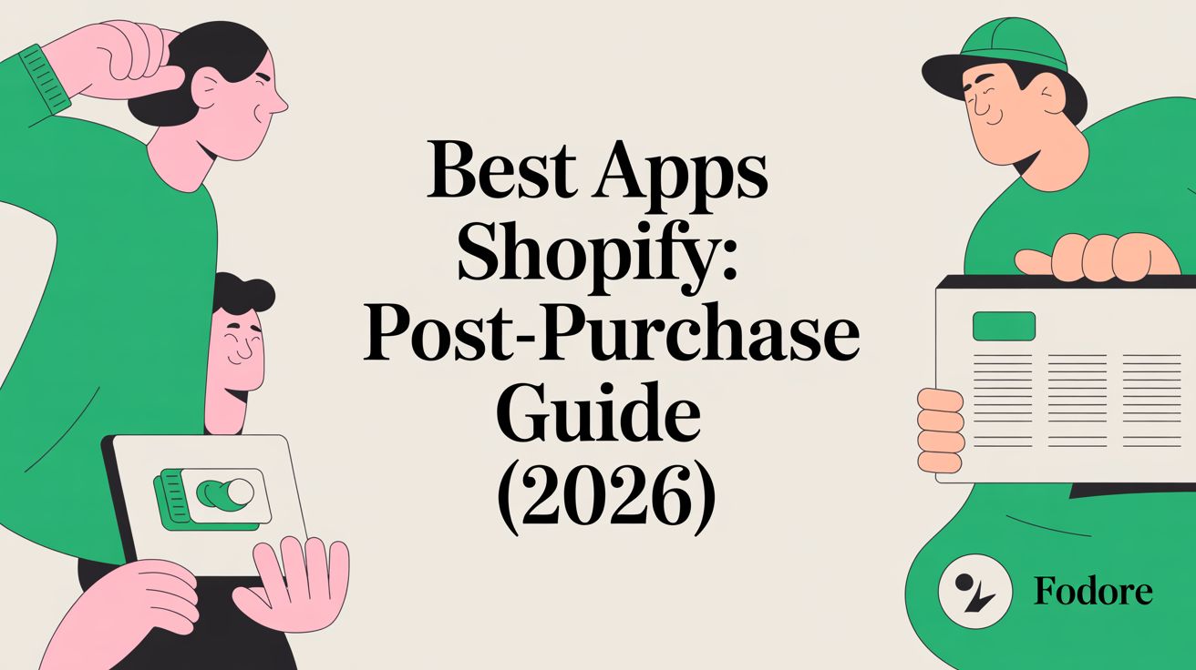 Best apps Shopify: Post-Purchase Guide (2026)