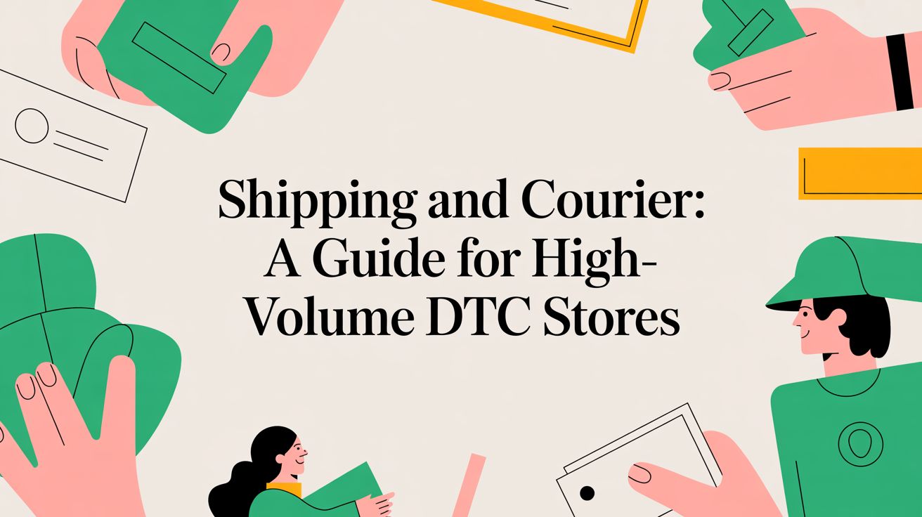 Shipping and Courier: A Guide for High-Volume DTC Stores