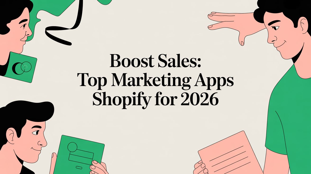 Boost Sales: Top Marketing Apps Shopify for 2026