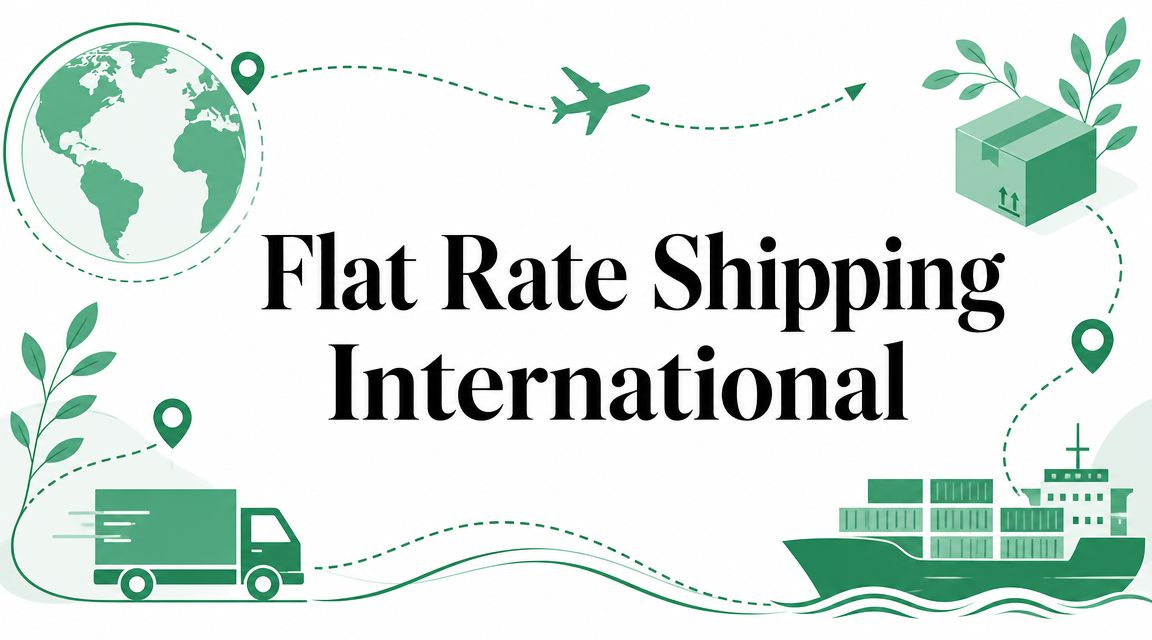 Flat Rate Shipping International