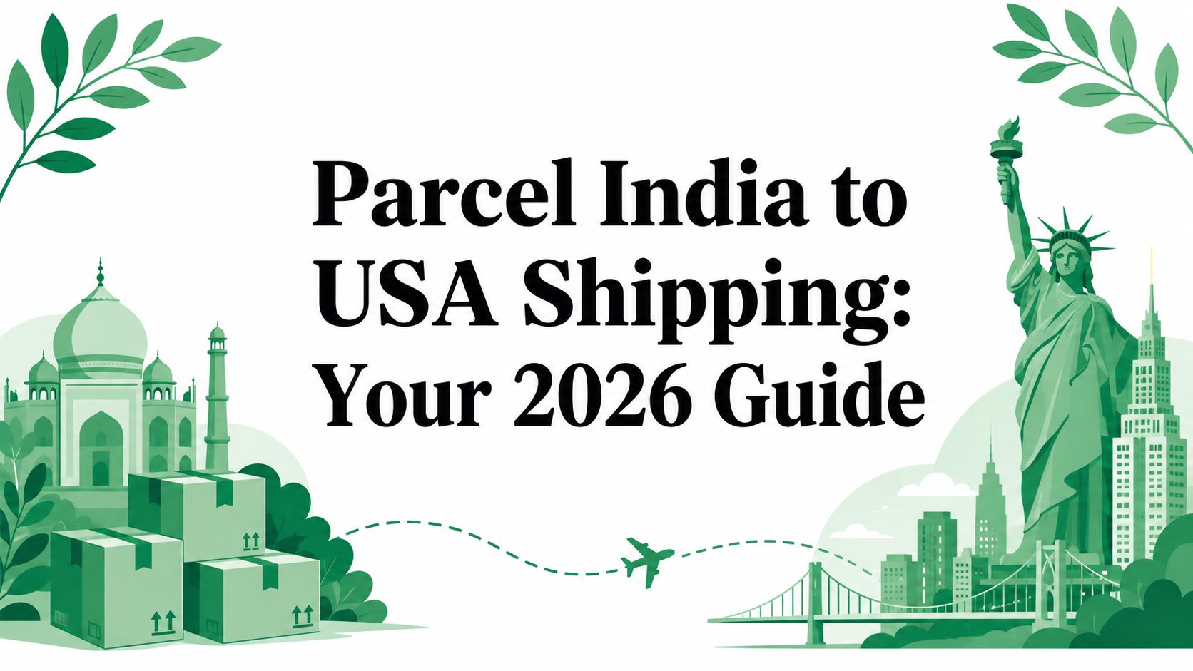 Parcel India to USA Shipping: Your 2026 Guide