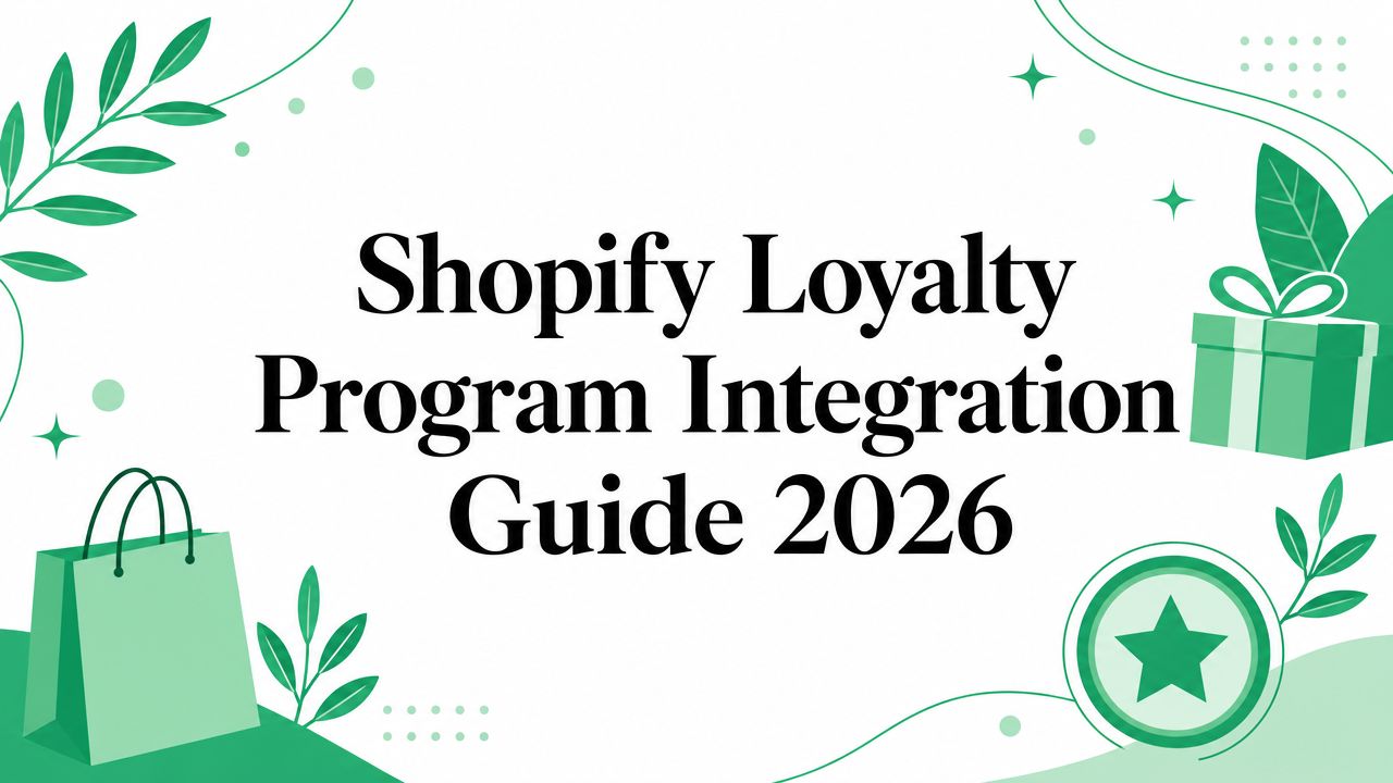 Shopify Loyalty Program Integration Guide 2026