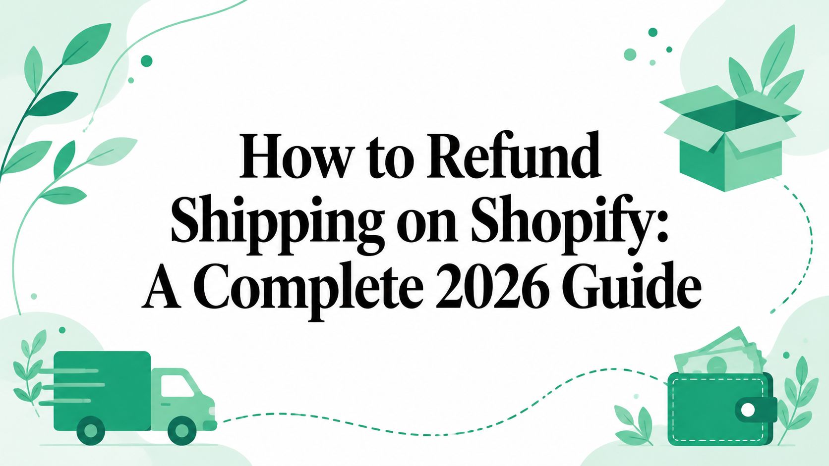 How to Refund Shipping on Shopify: A Complete 2026 Guide