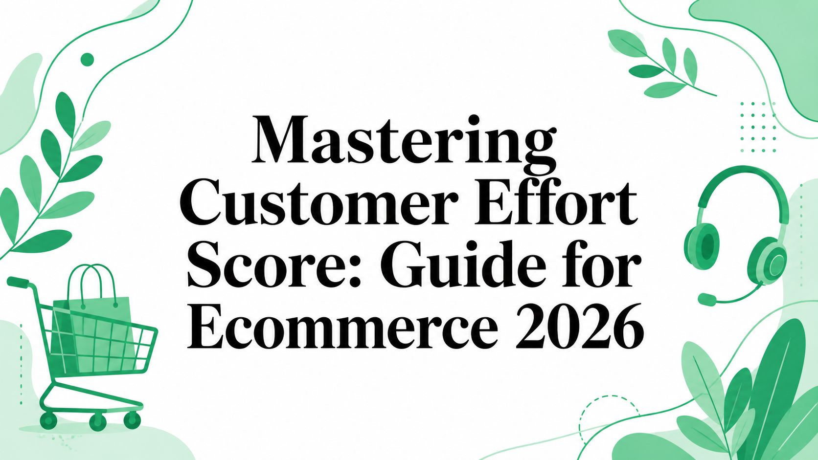 Mastering Customer Effort Score: Guide for Ecommerce 2026
