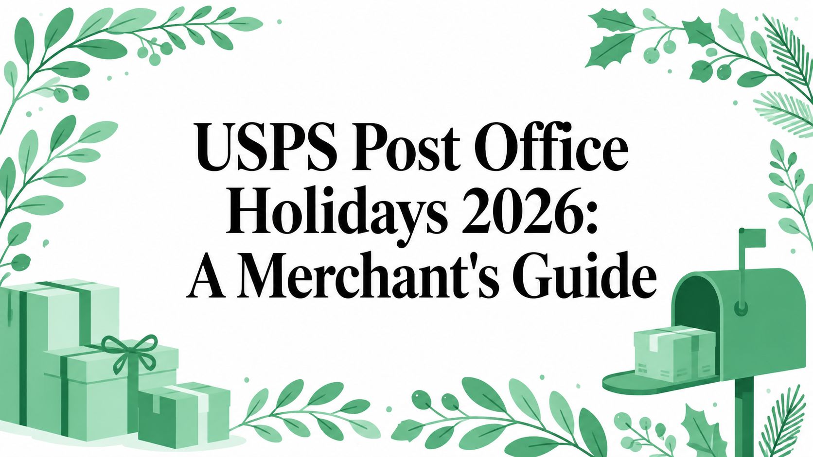 USPS Post Office Holidays 2026: A Merchant's Guide