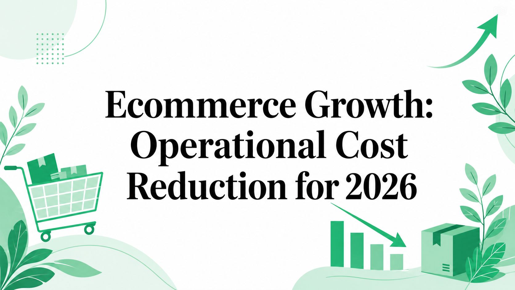 Ecommerce Growth: Operational Cost Reduction for 2026