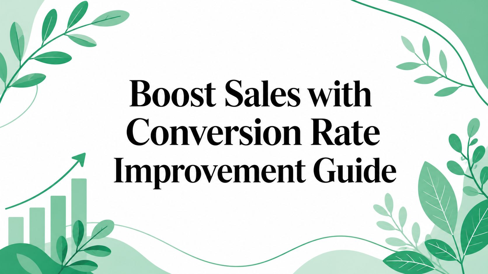 Boost Sales with Conversion Rate Improvement Guide